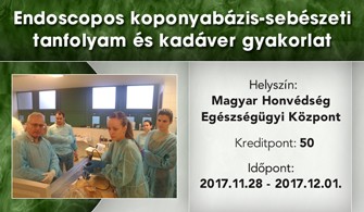 Endoscopos koponyabázis-sebészeti tanfolyam és kadáver gyakorlat Endoscopos koponyabázis-sebészeti tanfolyam és kadáver gyakorlat